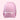 Pink Gingham Wipeable Medium Backpack with Pockets