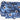 Carly Trio Blue Floral Wristlet Pouch Set
