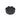 Scalloped Resin Dip Bowl Black