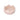 Scalloped Resin Dip Bowl Blush